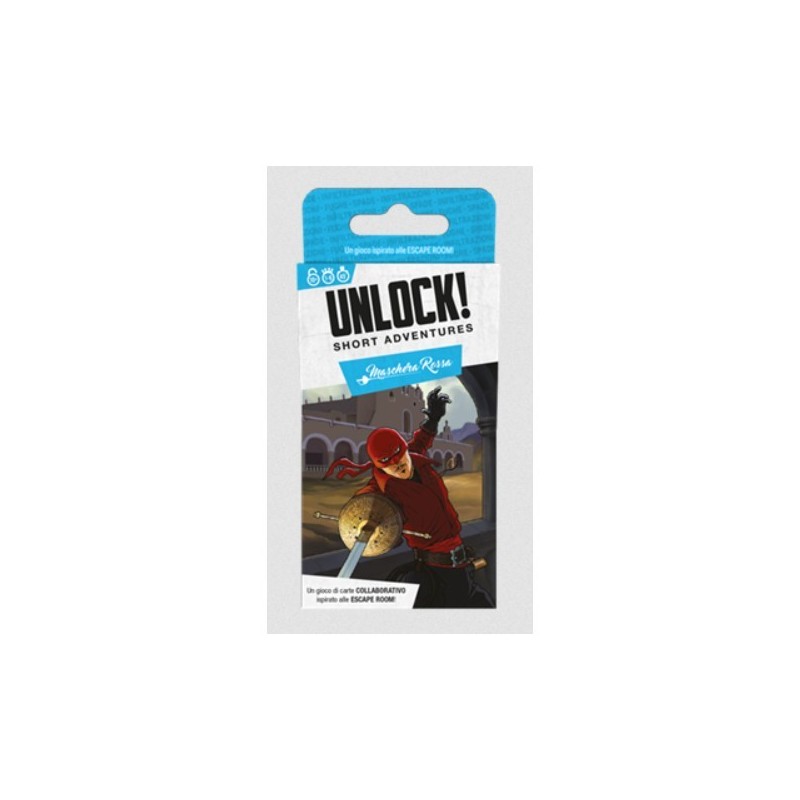 Unlock! Short Adventures - Maschera Rossa - gioco da tavolo