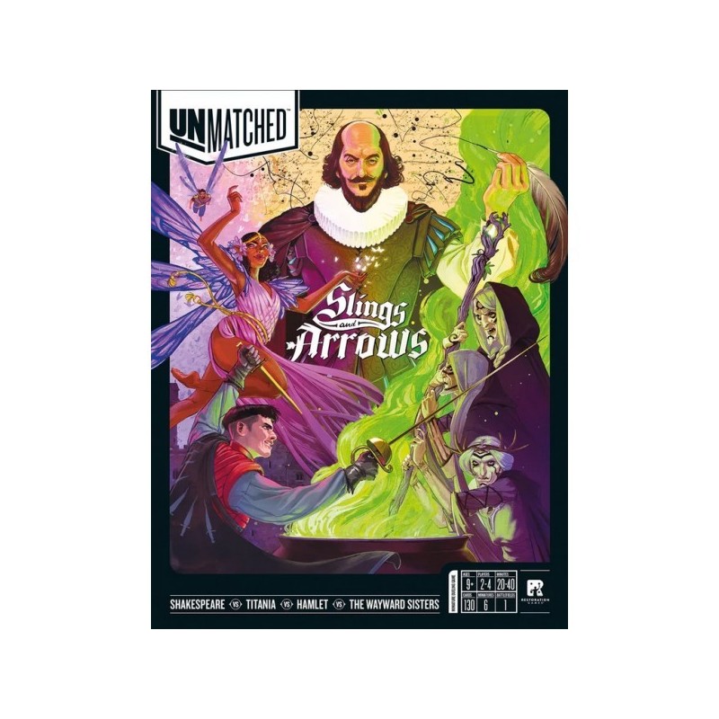 Slings and Arrows: Unmatched ENG - gioco da tavolo