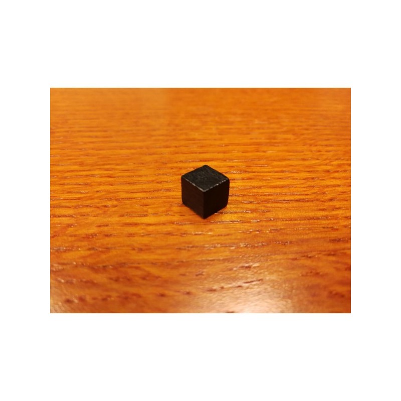 Cubetto 8mm Nero (100 pezzi) - accessorio per giochi
