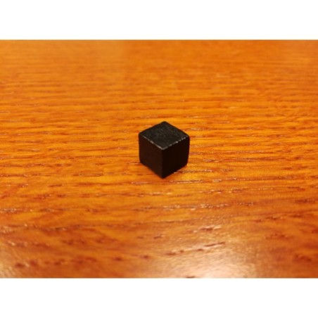 Cubetto 8mm Nero (100 pezzi)
