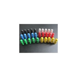 Pedina cilindrica Verde 10x25mm (50 pezzi)