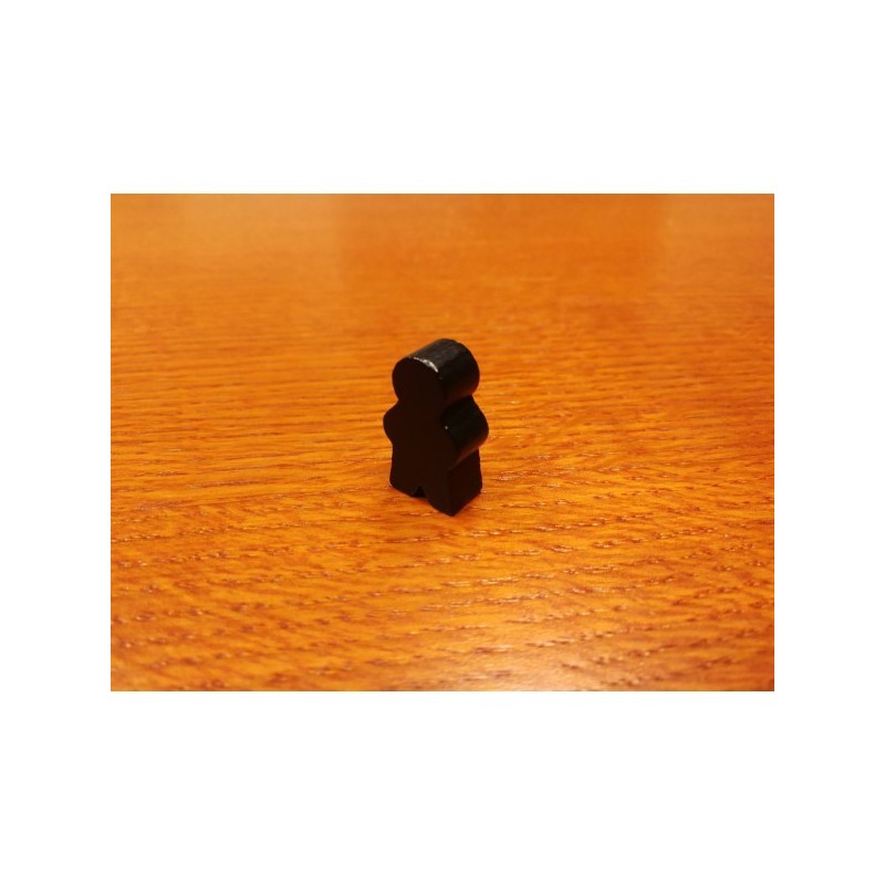 Pedina Omino Junior Nera (100 pezzi) - accessorio per giochi