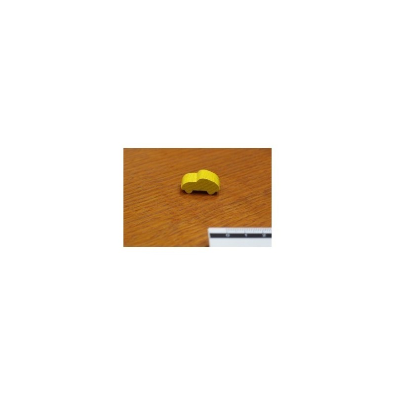 Pedina Automobile Coupé Gialla (150 pezzi) - accessorio per giochi