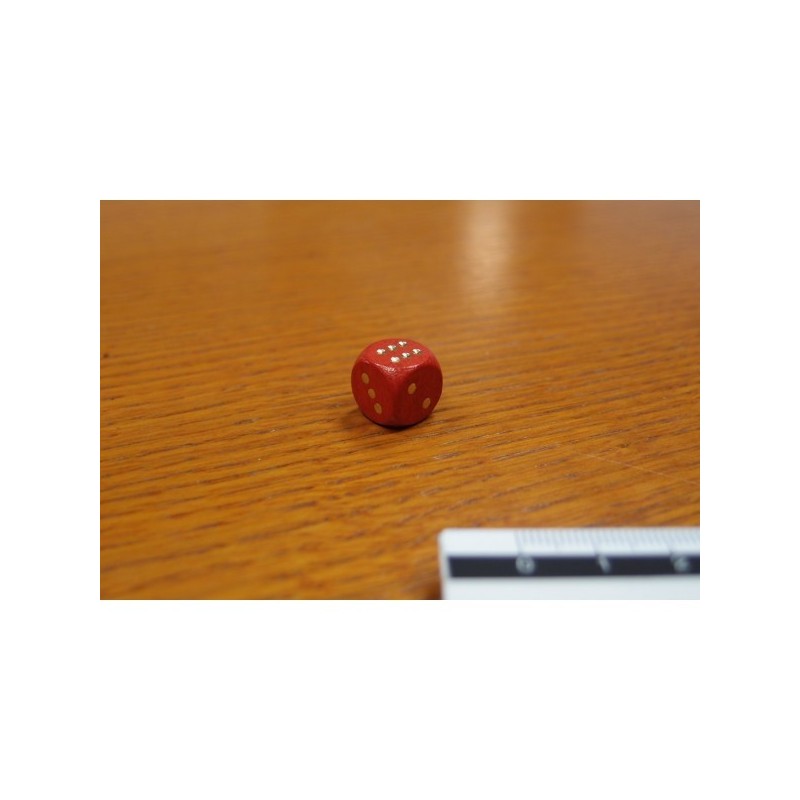Dado 12mm Rosso (10 pezzi) - accessorio per giochi
