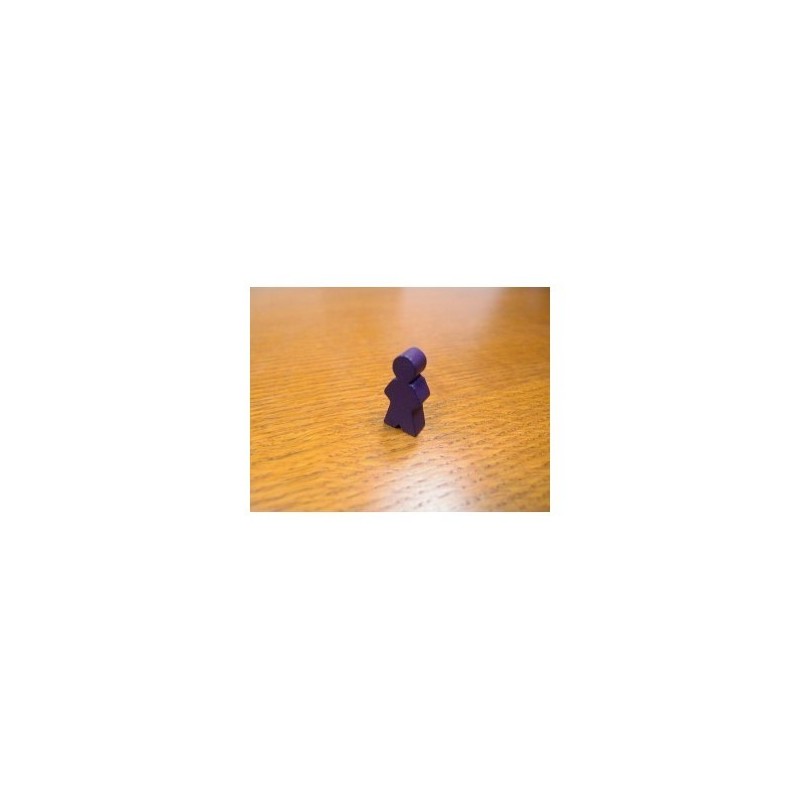 Pedina Omino Senior Viola (10 pezzi) - accessorio per giochi