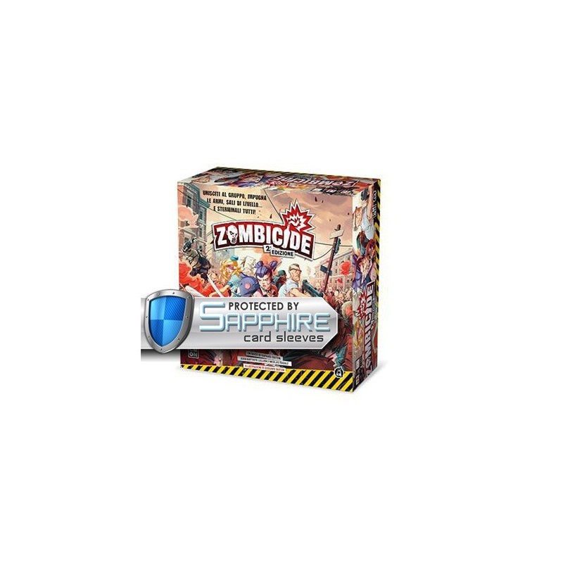 SAFEGAME Zombicide (2nd Ed.) ITA + bustine protettive - gioco da tavolo