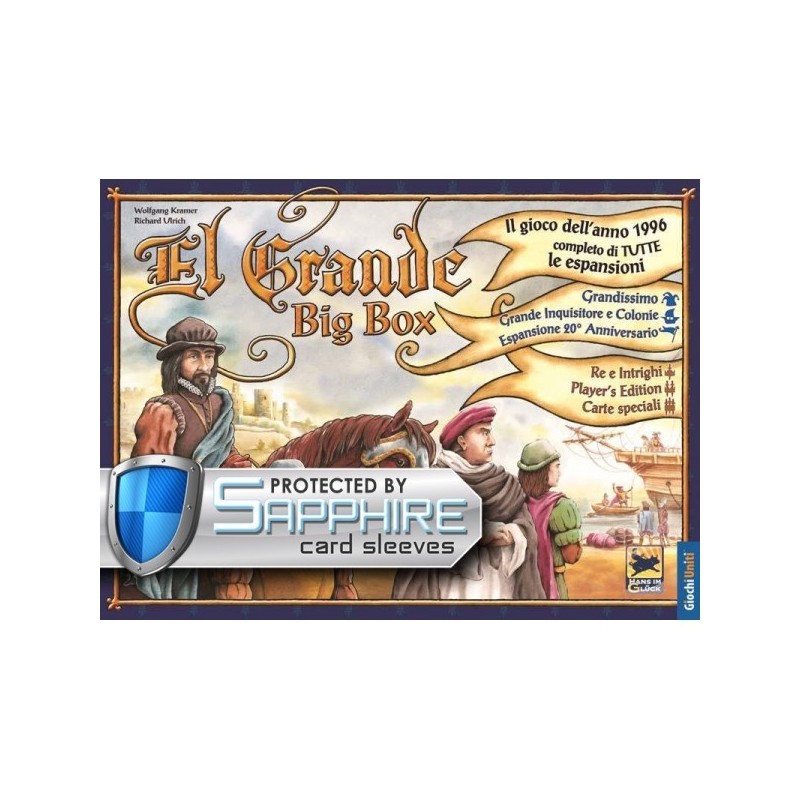 SAFEGAME El Grande ITA + bustine protettive - gioco da tavolo