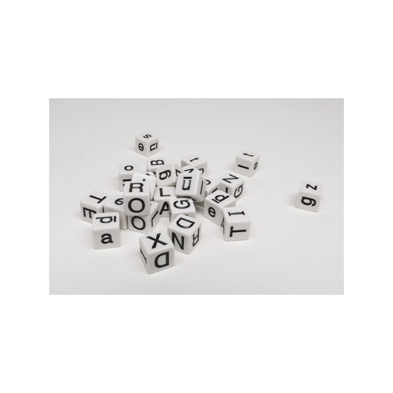Set dadi a 6 facce Alfabeto (24 pezzi) - accessorio per giochi