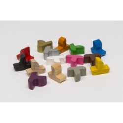 Pedina nave a vela Rossa (100 pezzi)