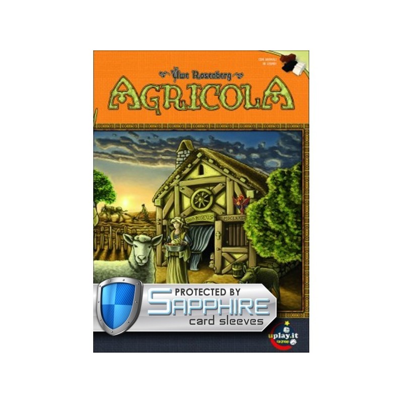 SAFEGAME Agricola New Ed. ITA + bustine protettive - gioco da tavolo