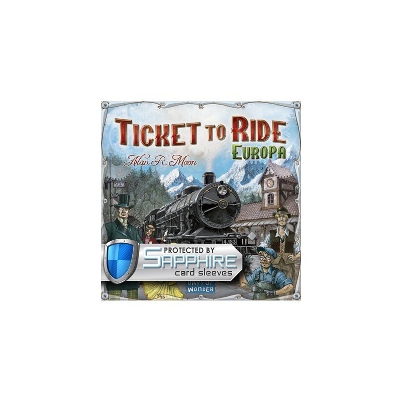 SAFEGAME Ticket to Ride: Europa ITA + bustine protettive - gioco da tavolo