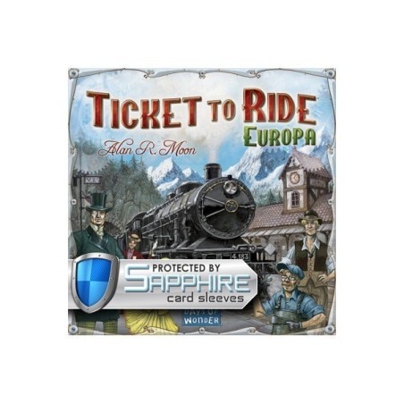 SAFEGAME Ticket to Ride: Europa ITA + bustine protettive