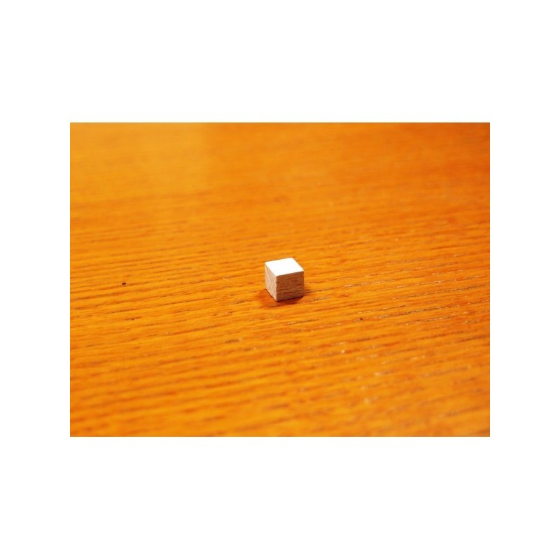 Cubetto 8mm Legno naturale (250 pezzi) - accessorio per giochi