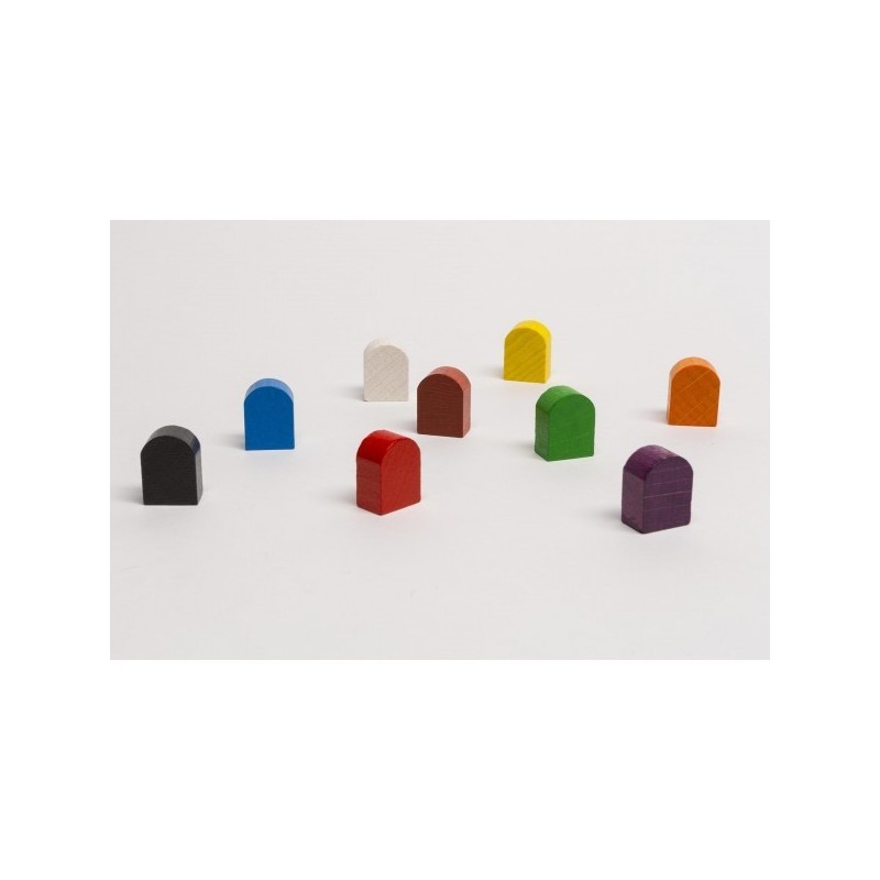 Pedina Lapide Blu 20x15x10 (10 pezzi) - accessorio per giochi