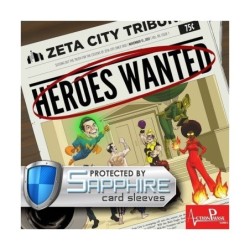 SAFEGAME Heroes Wanted + bustine protettive