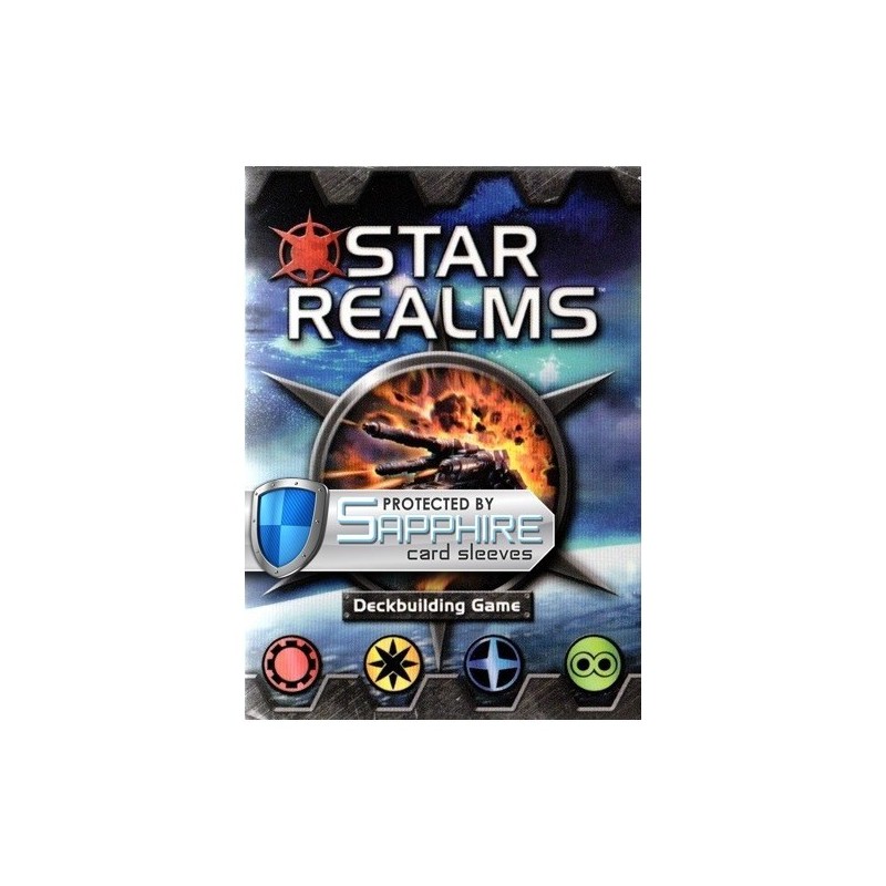 SAFEGAME Star Realms ENG + bustine protettive - gioco da tavolo