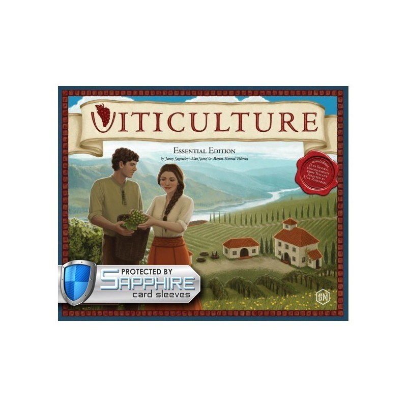 SAFEGAME Viticulture Essential Edition ITA + bustine protettive - gioco da tavolo