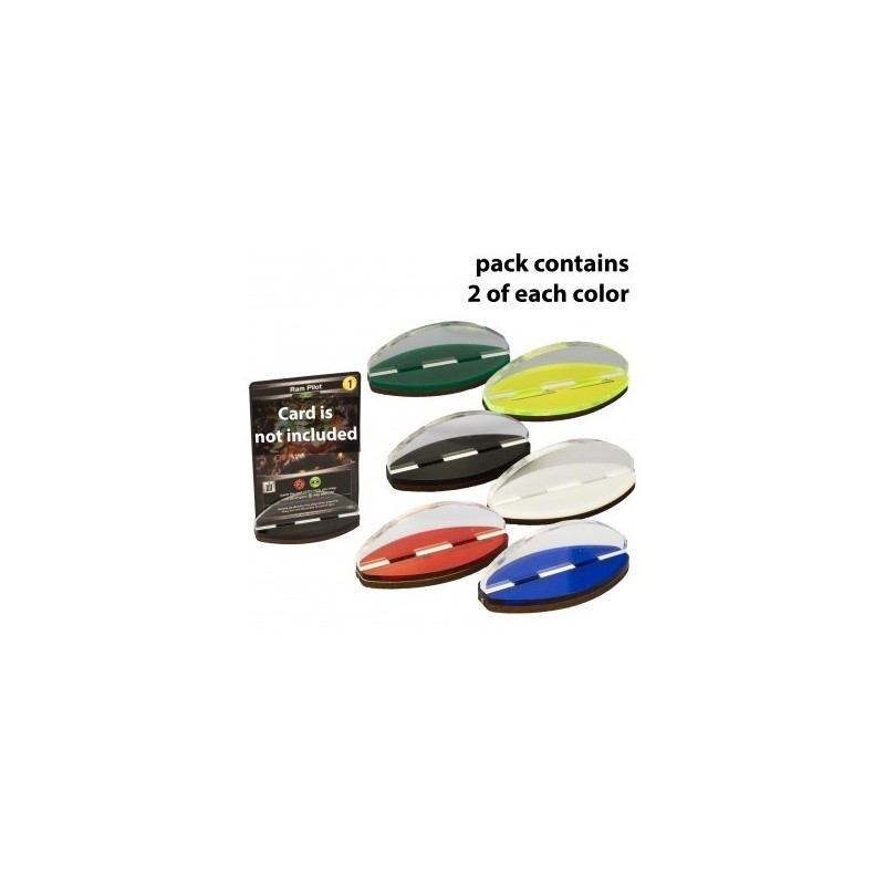 Basette per carte colorate (12 pezzi) - accessorio per giochi