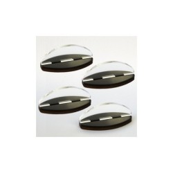 Basette per carte Nere (4 pezzi)