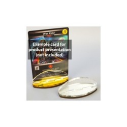 Basette per carte Oro/Argento (2 pezzi)
