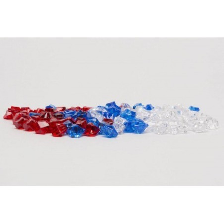 Gemme in plastica (Plastic Crystal Gems - 125 pezzi)