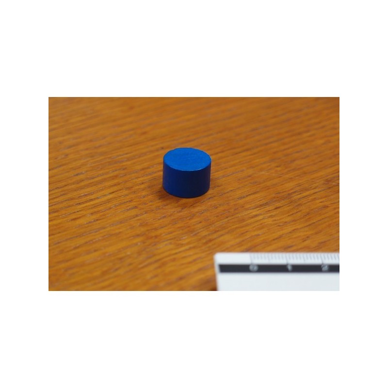 Token cilindrico 15x10mm blu (250 pezzi) - accessorio per giochi