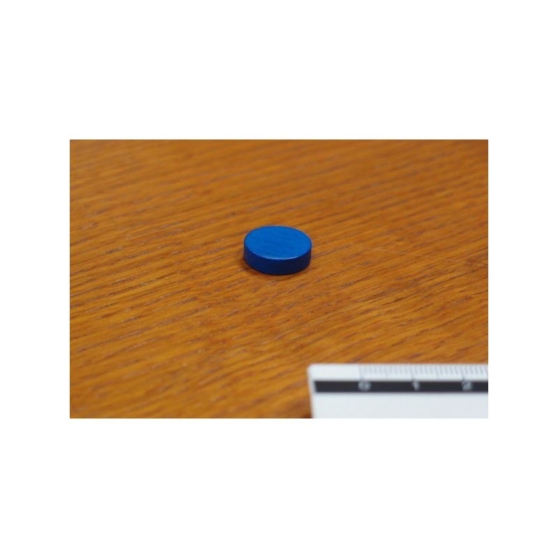 Token rotondo 15x4mm blu (1000 pezzi) - accessorio per giochi