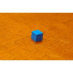 Cubetto 10mm Blu (10 pezzi)