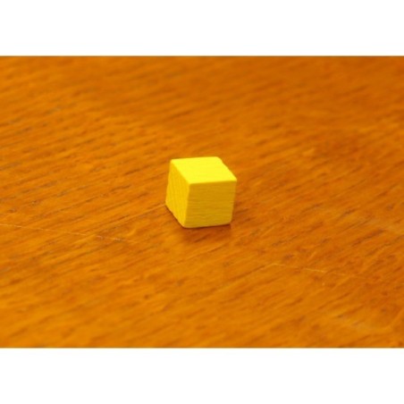 Cubetto 10mm Giallo (100 pezzi)