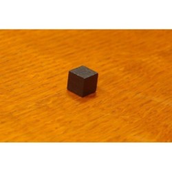 Cubetto 10mm Nero (50 pezzi)