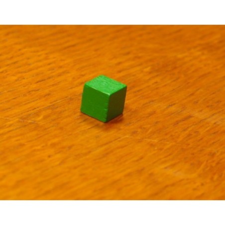 Cubetto 10mm Verde (25 pezzi)