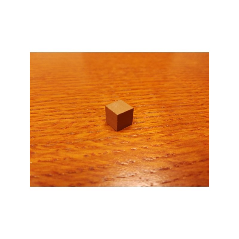 Cubetto 8mm Marrone chiaro (500 pezzi) - accessorio per giochi