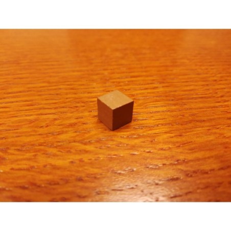Cubetto 8mm Marrone chiaro (500 pezzi)