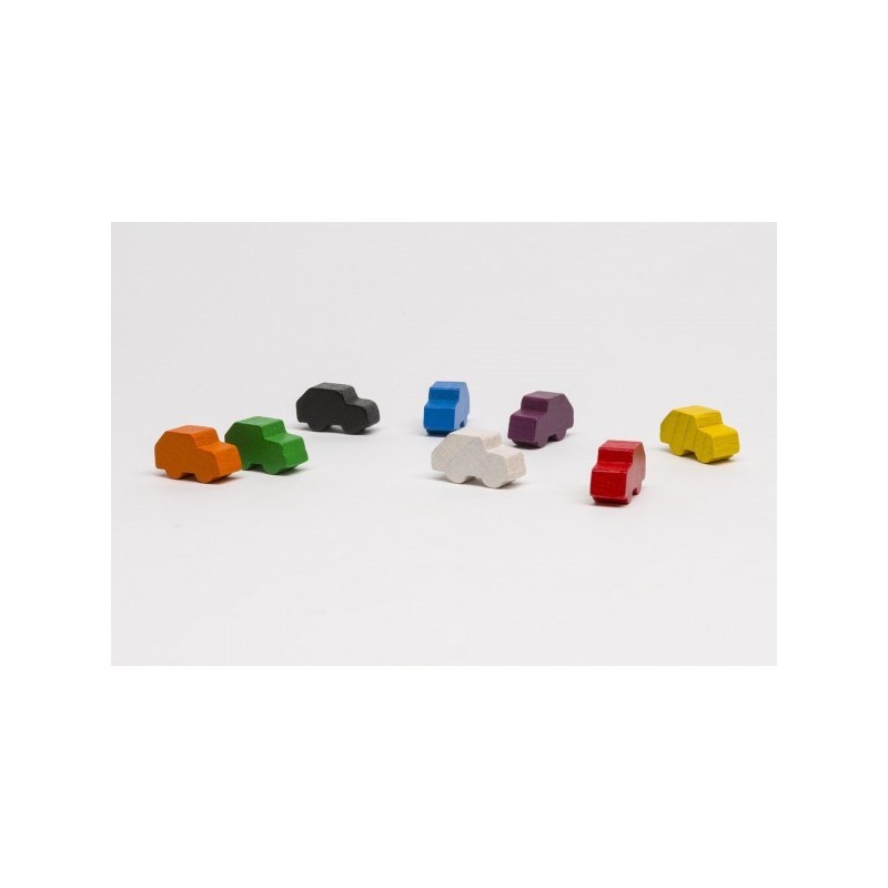 Pedina automobile Classic Nera (1000 pezzi) - accessorio per giochi