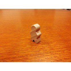 Pedina Omino Junior Legno naturale (100 pezzi)