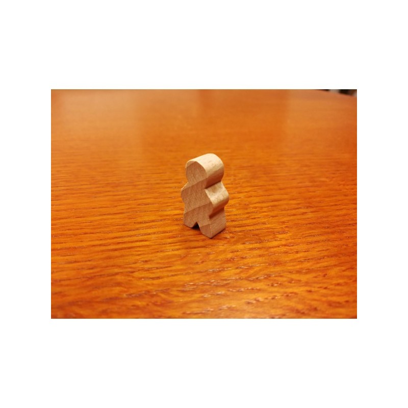 Pedina Omino Junior Legno naturale (50 pezzi) - accessorio per giochi