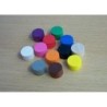 Token cilindrico 15x10mm grigio (50 pezzi)