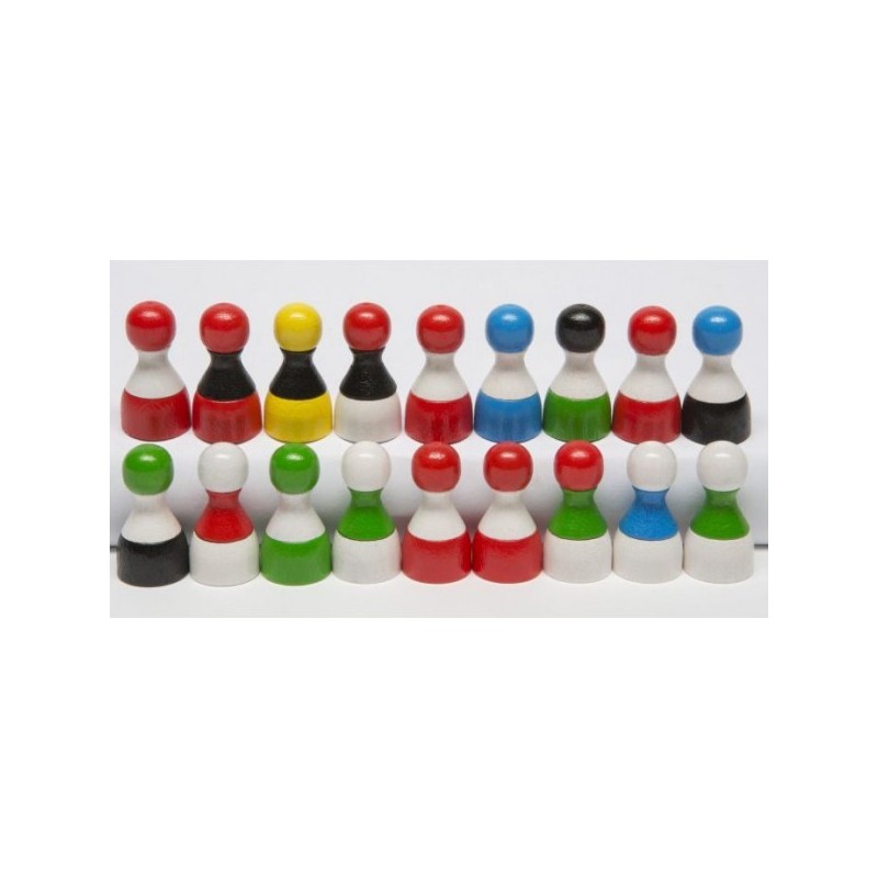 Pedina personalizzabile in 3 colori (48 pezzi) - accessorio per giochi