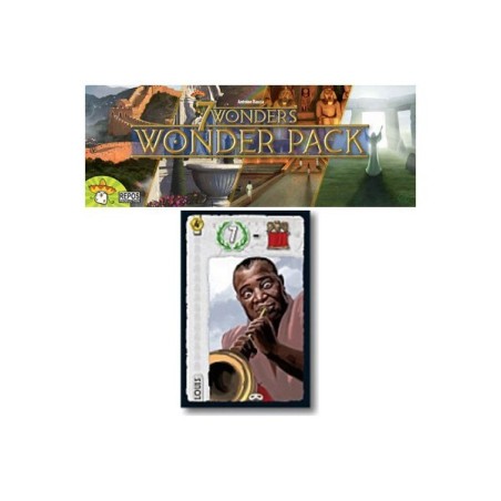 BUNDLE 7 Wonders: Wonder Pack + Promo Leader Louis Armstrong