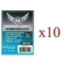 BUNDLE 10 pezzi 59x92 mm bustine (PREMIUM Euro std BLUE) - 50 bustine