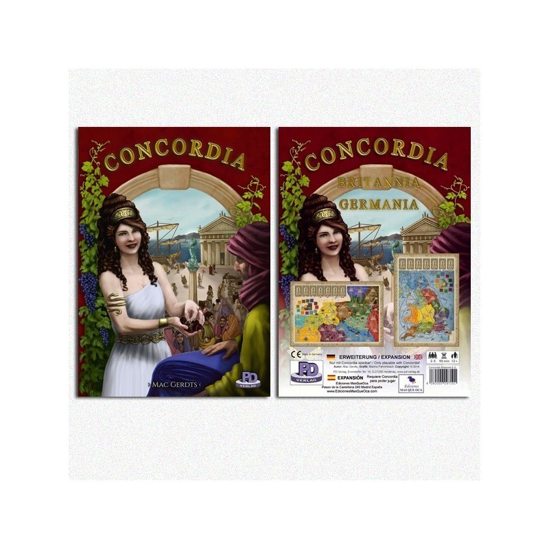 BUNDLE Concordia ITA + Britannia e Germania - gioco da tavolo