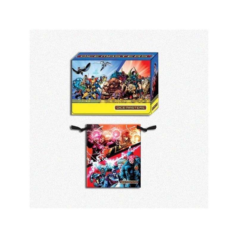 BUNDLE Marvel Dice Masters: Dice Bag + Magnetic Team Box - gioco da tavolo