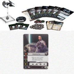 BUNDLE Star Wars Tie Interceptor + Promo card (pilota Soontir Fel)