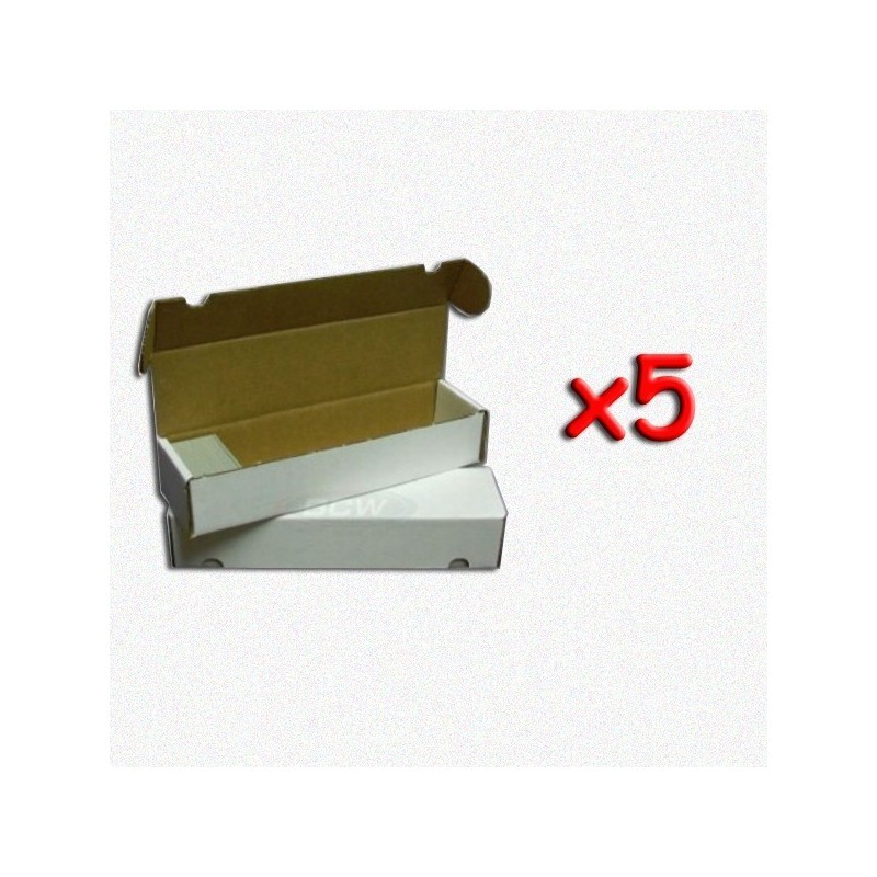 BUNDLE 5x Scatola porta-carte (Cardbox 1000 carte) - accessorio per giochi