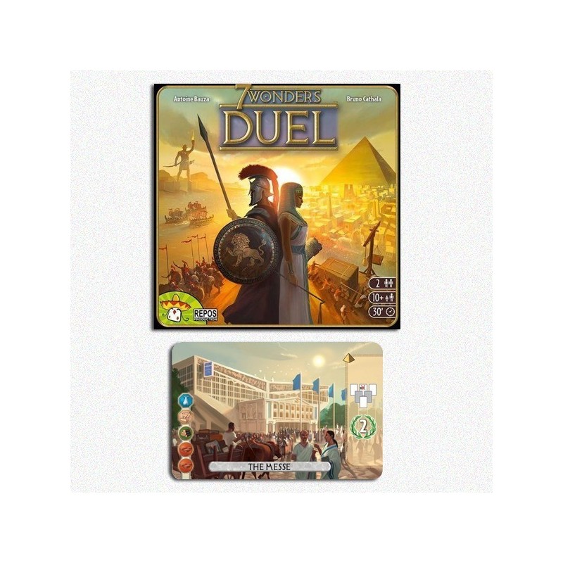 BUNDLE 7 Wonders ITA: Duel + Messe - gioco da tavolo