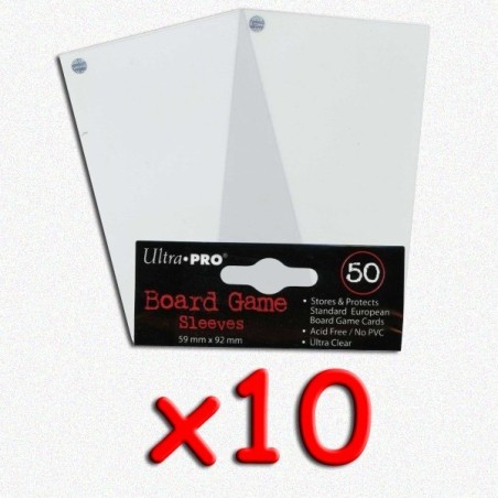 BUNDLE UltraPro - Bustine protettive trasparenti 59x92 - 10 pezzi
