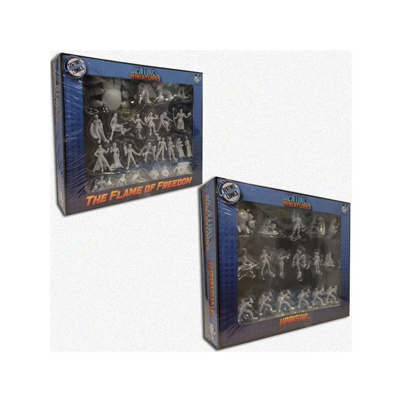 BUNDLE Sentinel Miniatures: The Flame of Freedom + Uprising - gioco da tavolo