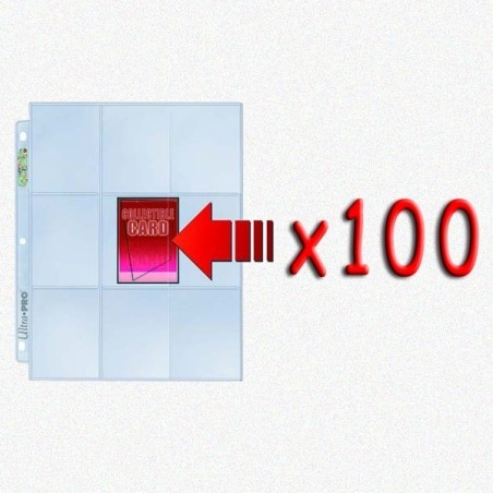 BUNDLE 100x UltraPro - Foglio 9 taschine (taglio laterale)