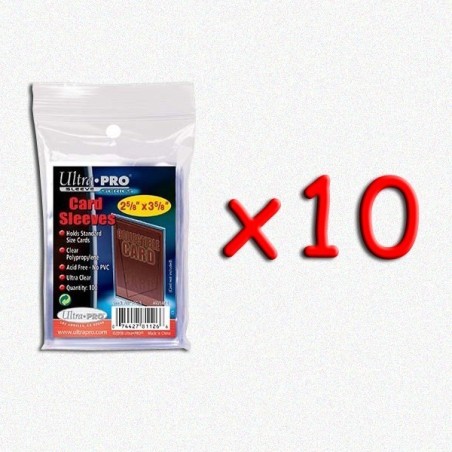 BUNDLE UltraPro - Bustine protettive Standard 67x94 - 10 pezzi