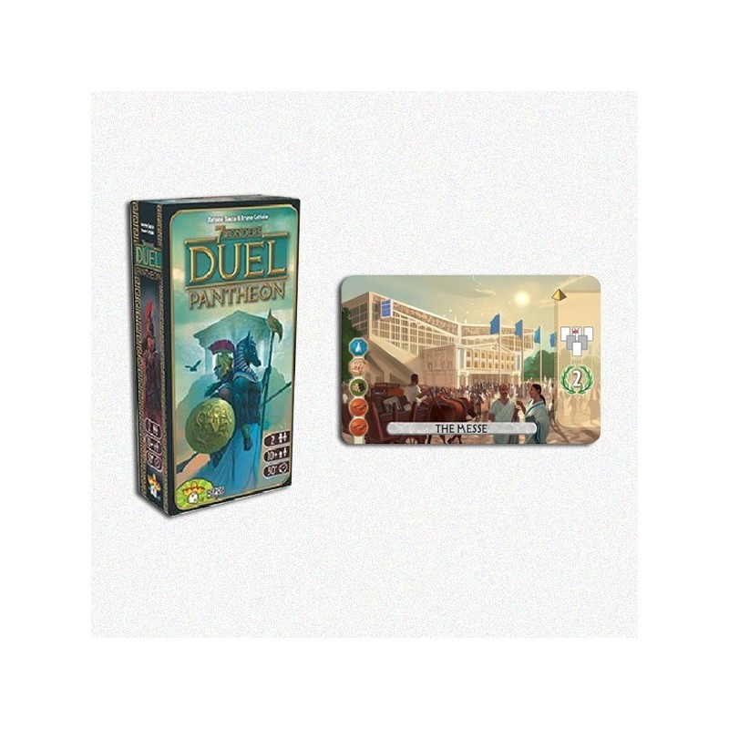 BUNDLE Pantheon: 7 Wonders - Duel ITA + Promo Messe - gioco da tavolo